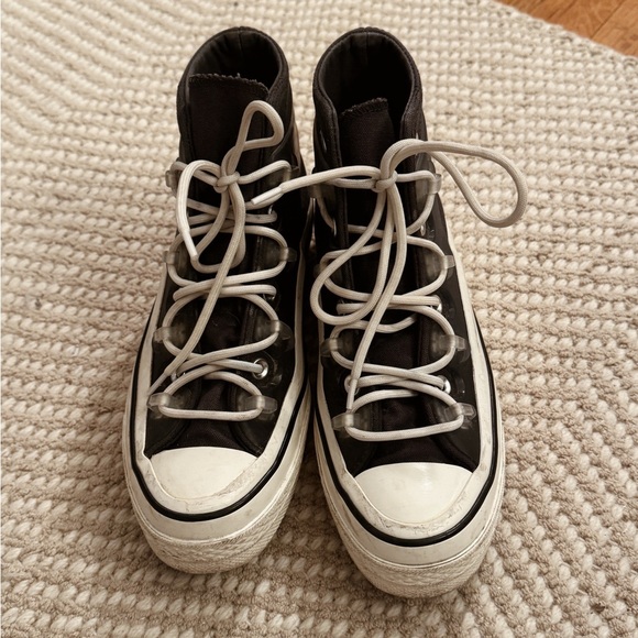 Black Converse - Men’s US 6 Women’s US 8 - Picture 6 of 6